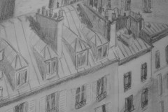 Toits de Paris (Mine de plomb)