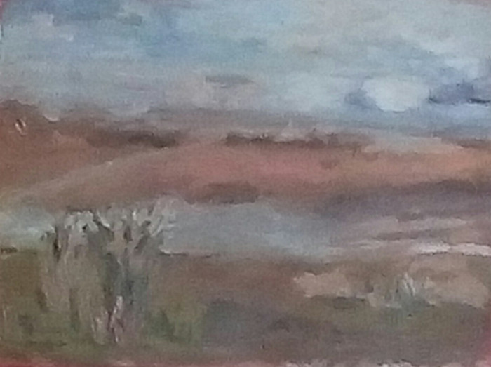 La campagne (Huile)