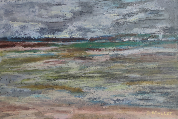 Grande marée (Pastel Gras)