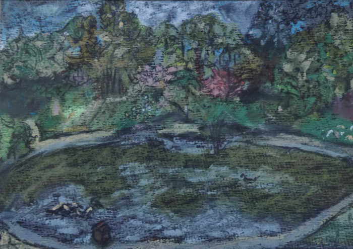 Le bassin (Pastel gras)