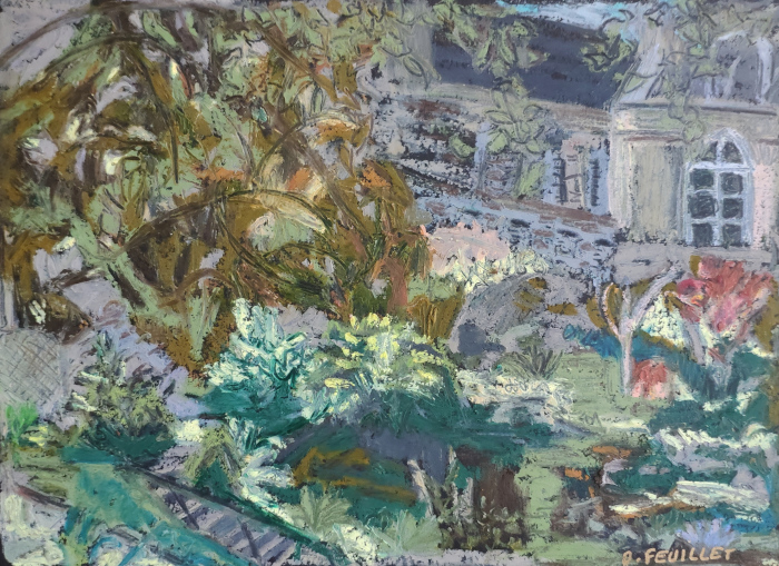Square Récamier (Pastel gras)