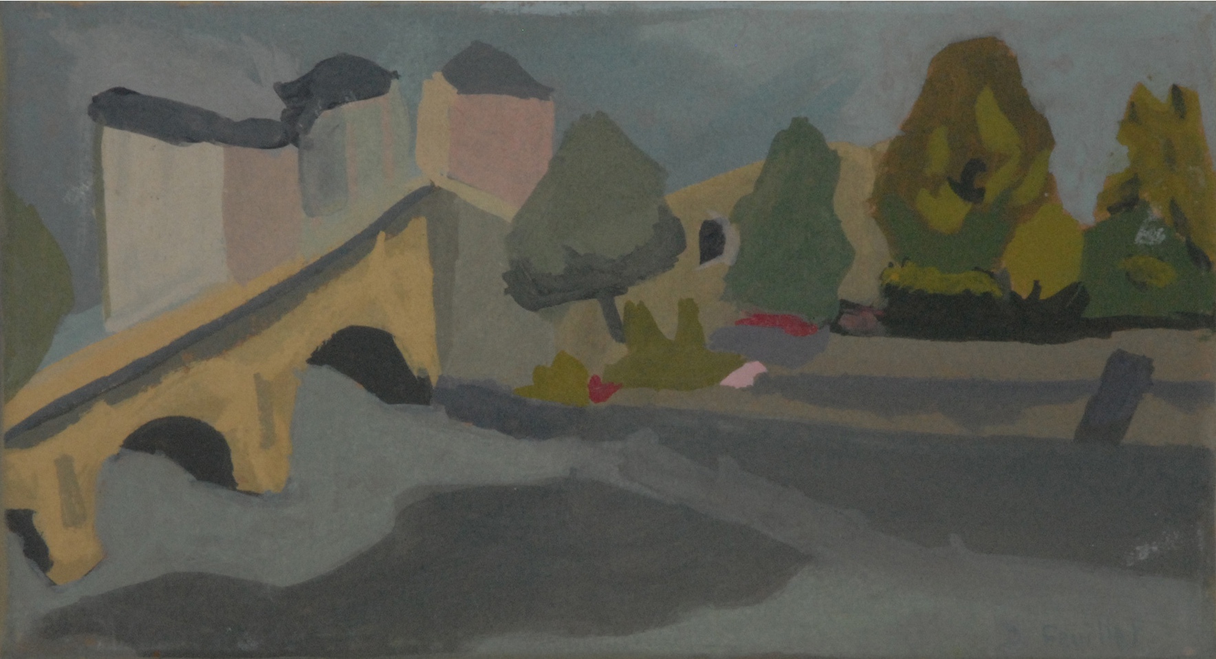 (Gouache)