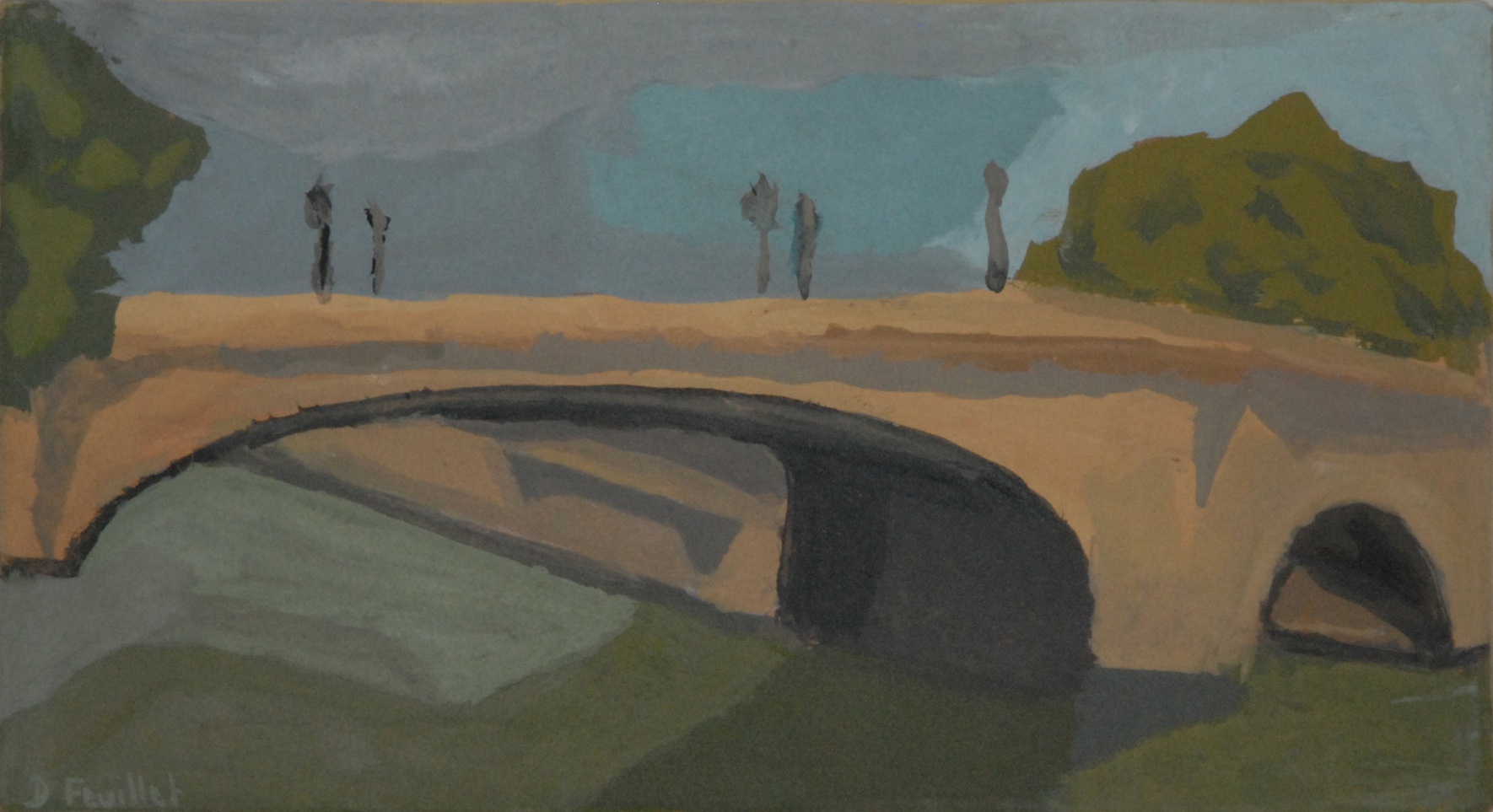 (Gouache)