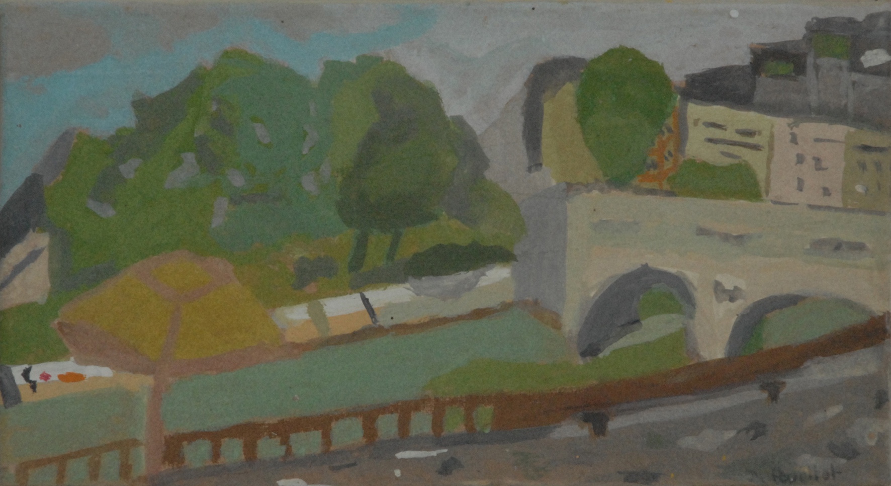 (Gouache)