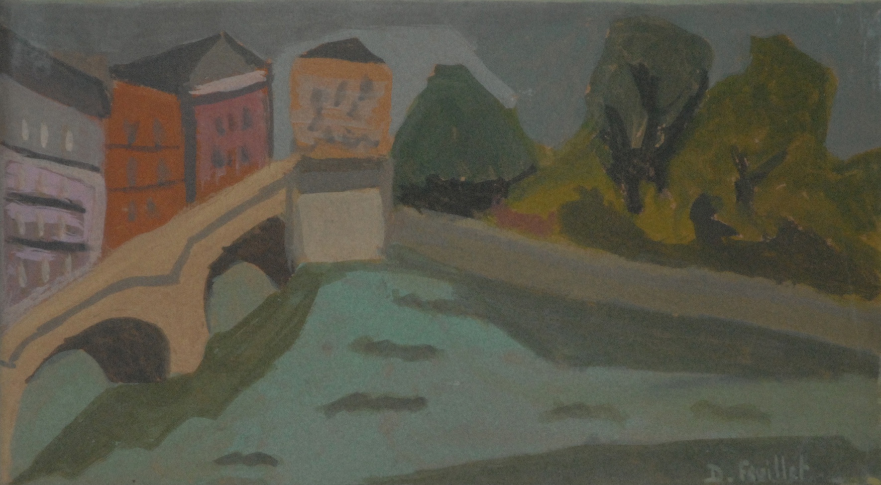 (Gouache)