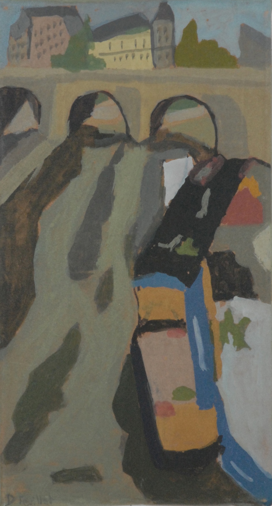 (Gouache)
