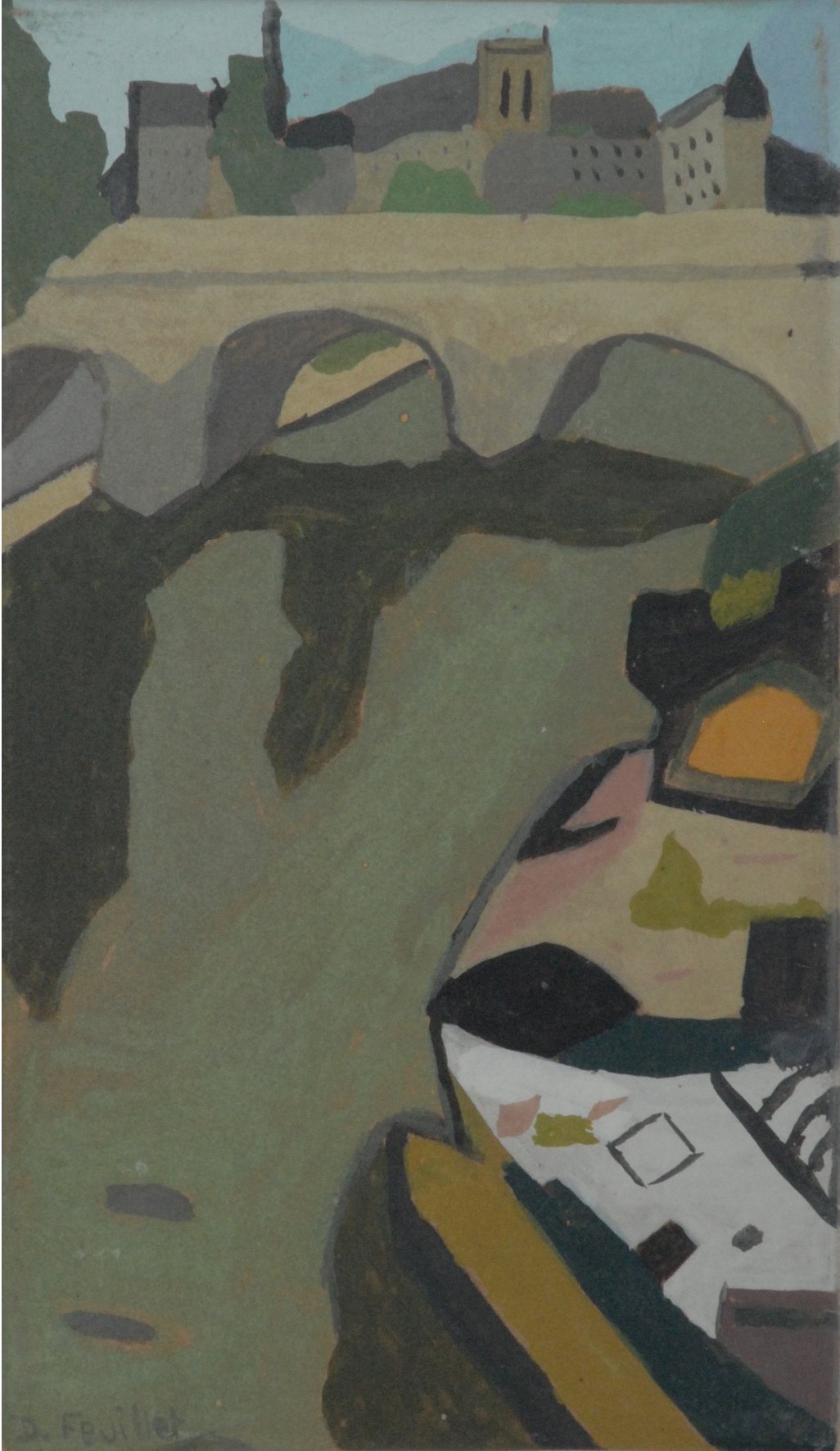 (Gouache)