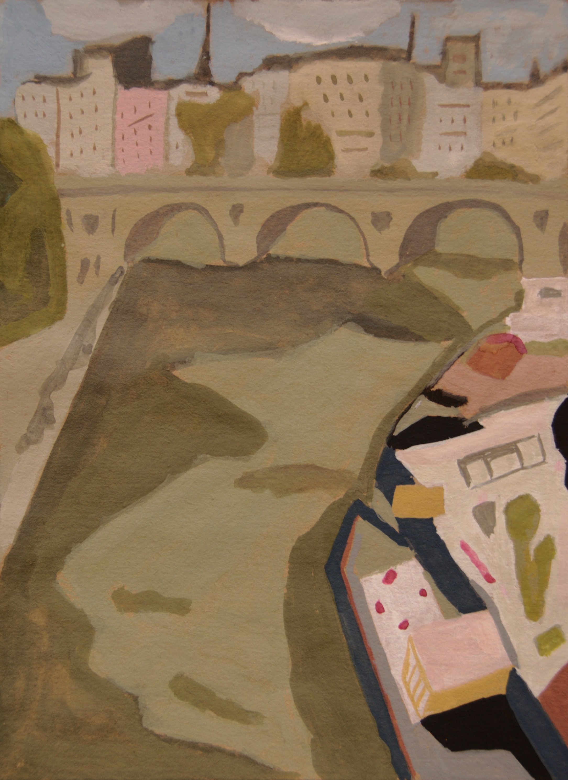 (Gouache)