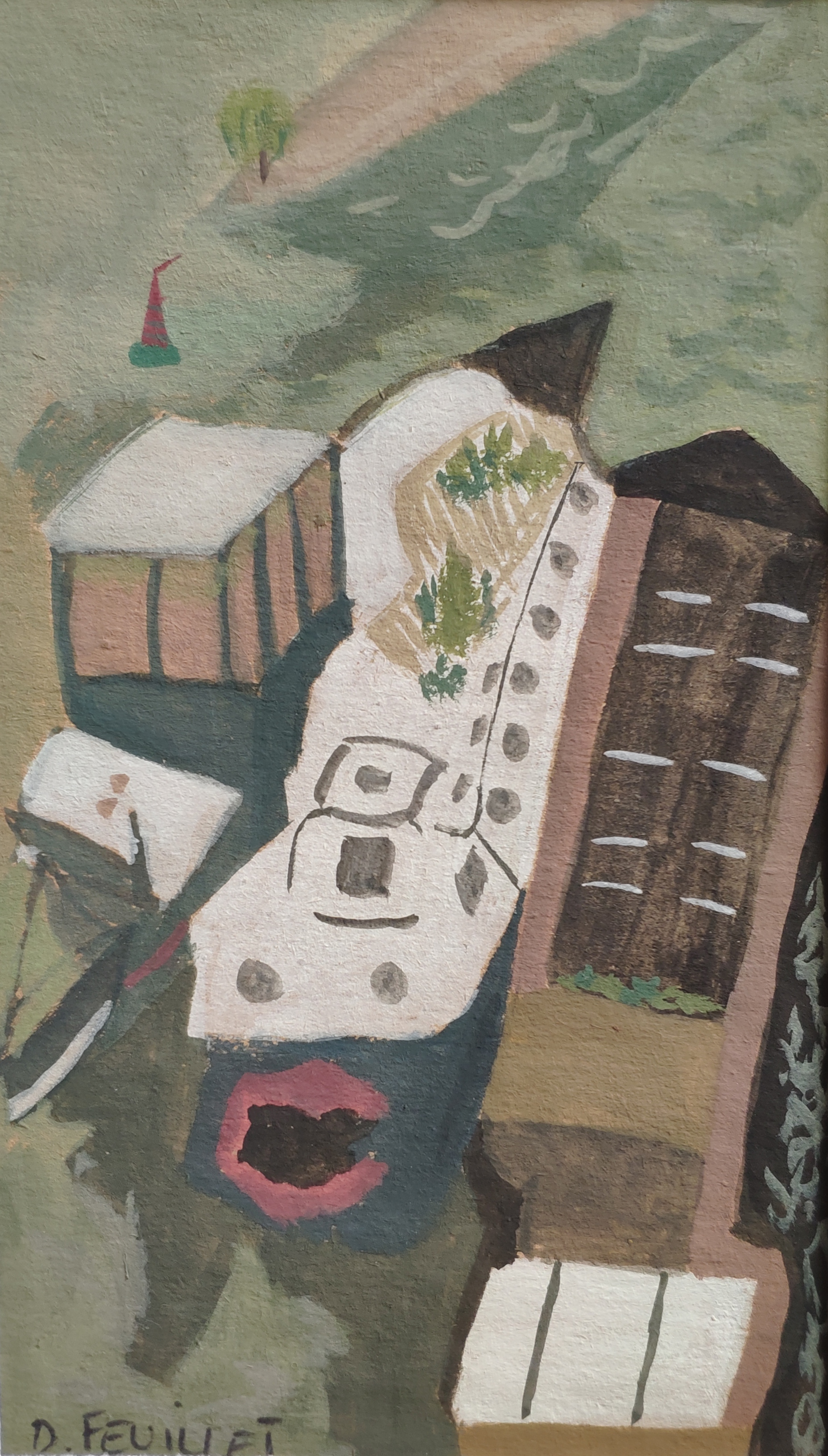 (Gouache)